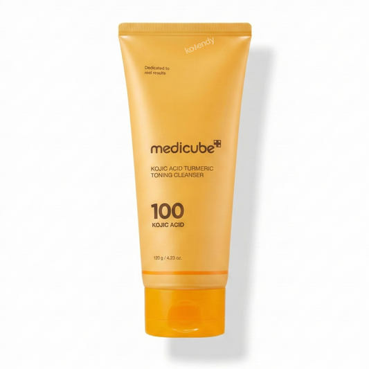 Medicube Kojic Acid Turmeric Toning Cleanser Brightening Wash 120g