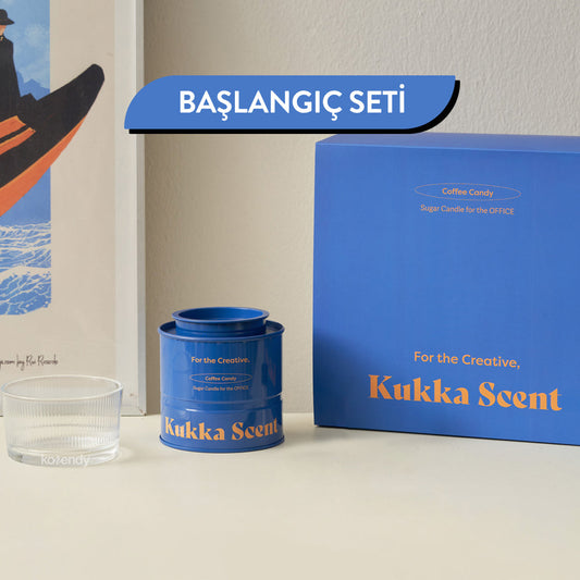 Vela de perlas aromáticas Kukka Scent Coffee, café y vainilla, 100g