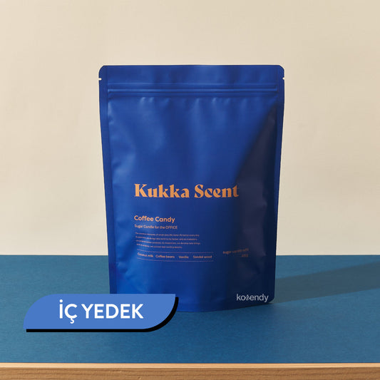 Vela de perlas con aroma a café y flores de Kukka, vainilla cálida y café