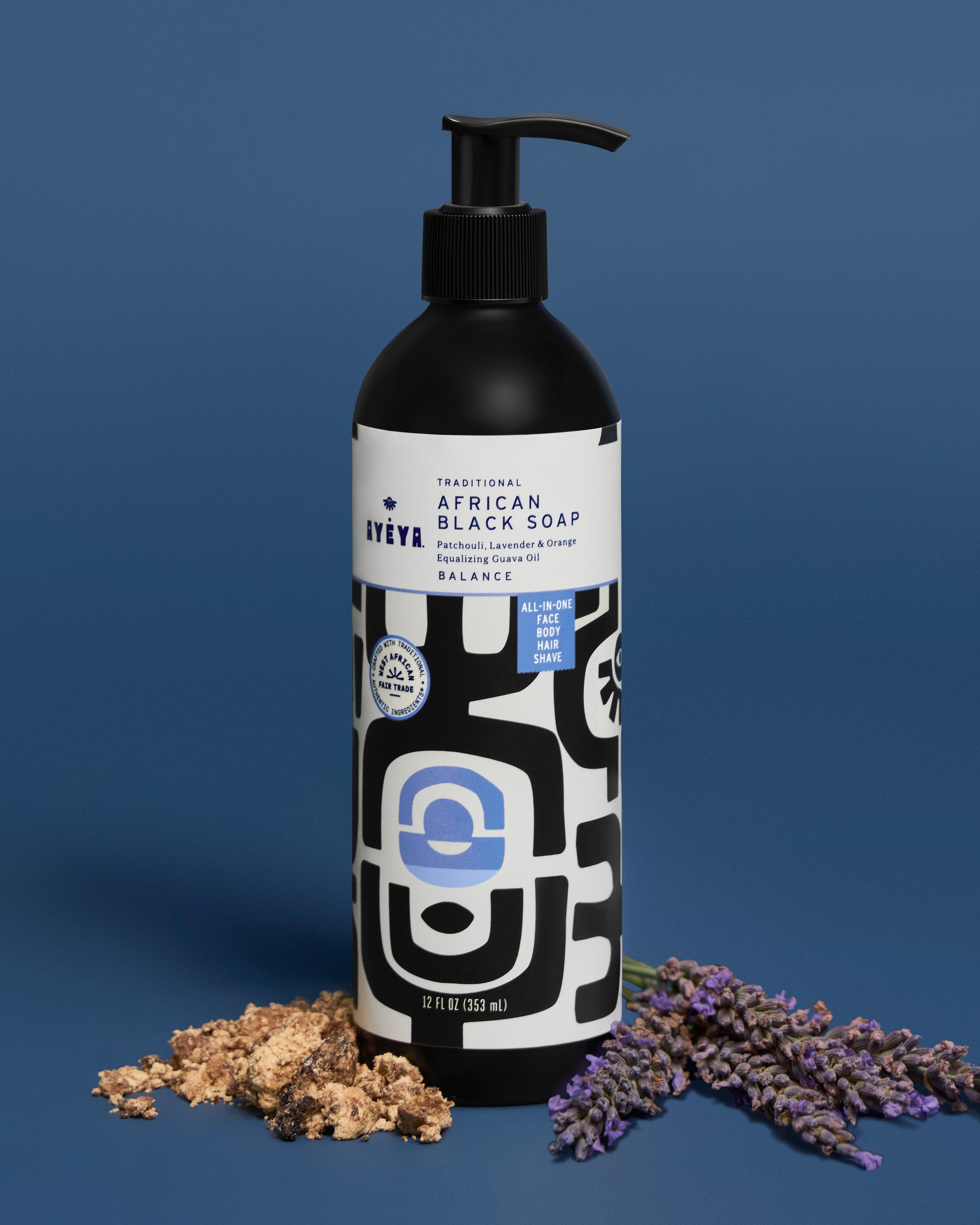 AYÉYA Traditional African Black Liquid Soap <br> Balance Body Wash AYÉYA Online Store