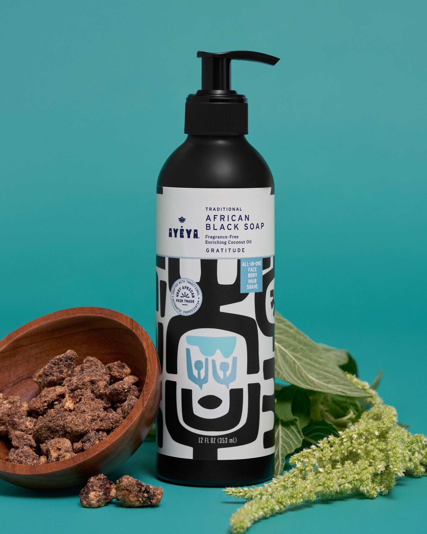 AYÉYA Traditional African Black Liquid Soap <br> Gratitude Body Wash AYÉYA Online Store