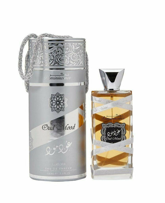Lattafa oud mood reminiscence 3.4 eau de parfum spray Unisex Fragrant Nest