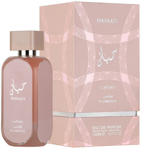 Lattafa Hayaati Florence Eau de Parfum — 3.4 oz