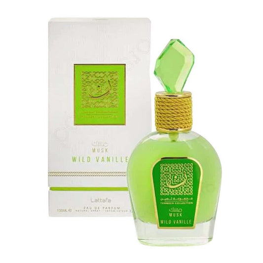 Lattafa wild vanille thameen collection 3.4 eau de parfum spray Unisex Fragrant Nest