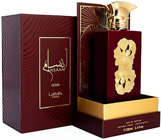 Lattafa Pride Ansaam Gold Eau de Parfum — 3.4 oz