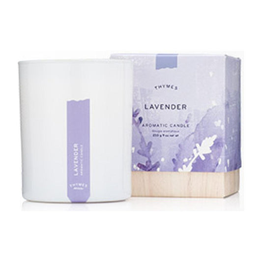 Thymes Lavender Aromatic Candle 9 Oz Aromatic Candle Pasteur Pharmacy