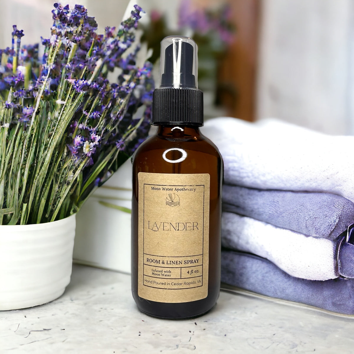 Lavender - ROOM & LINEN SPRAY -- by Moon Water Apothecary!