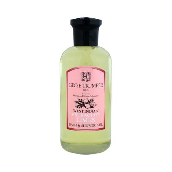 Geo. F. Trumper West Indian Extract Of Limes Bath & Shower Gel 200ml Bath & Shower Gel Pasteur Pharmacy