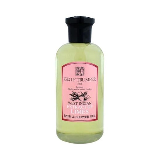 Geo. F. Trumper West Indian Extract Of Limes Bath & Shower Gel 200ml Bath & Shower Gel Pasteur Pharmacy