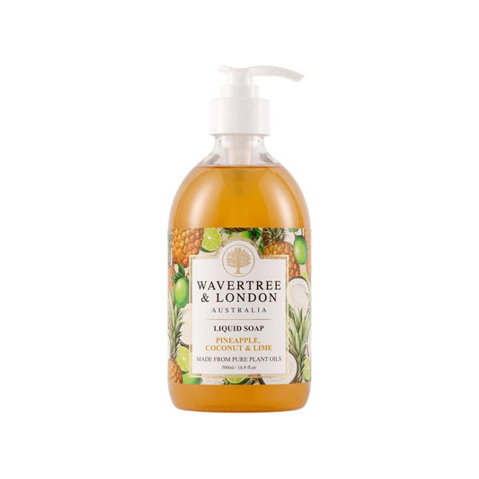 Wavertree & London Natural Pineapple, Coconut & Lime Liquid Soap 7 Oz Liquid Soap Pasteur Pharmacy