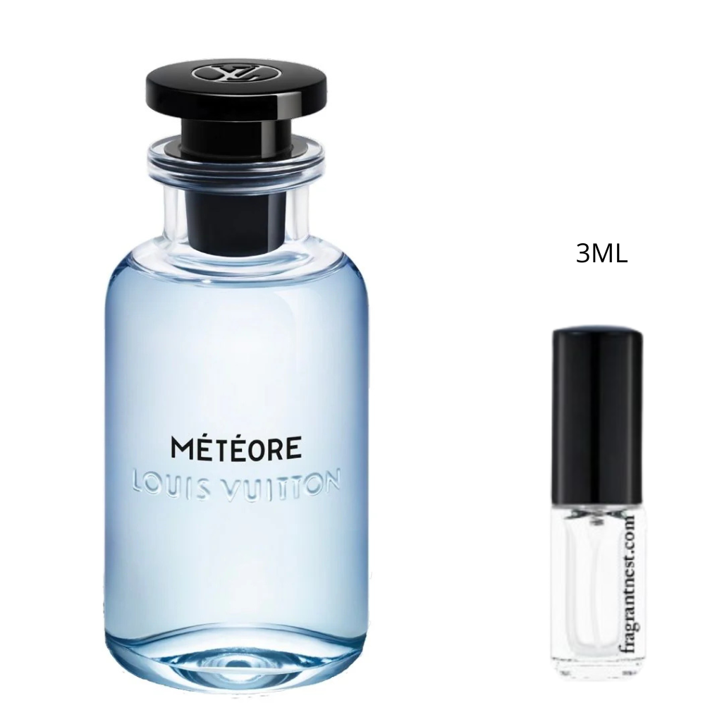 Louis Vuitton Météore Eau De Parfum Travel Spray | Sample Fragrant Nest 3mL Glass Spray (45 Sprays)