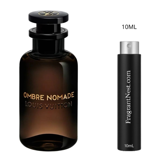 Louis Vuitton Ombre Nomade Eau De Parfum Travel Spray | Sample Fragrant Nest 10mL Glass Spray (150 Sprays)