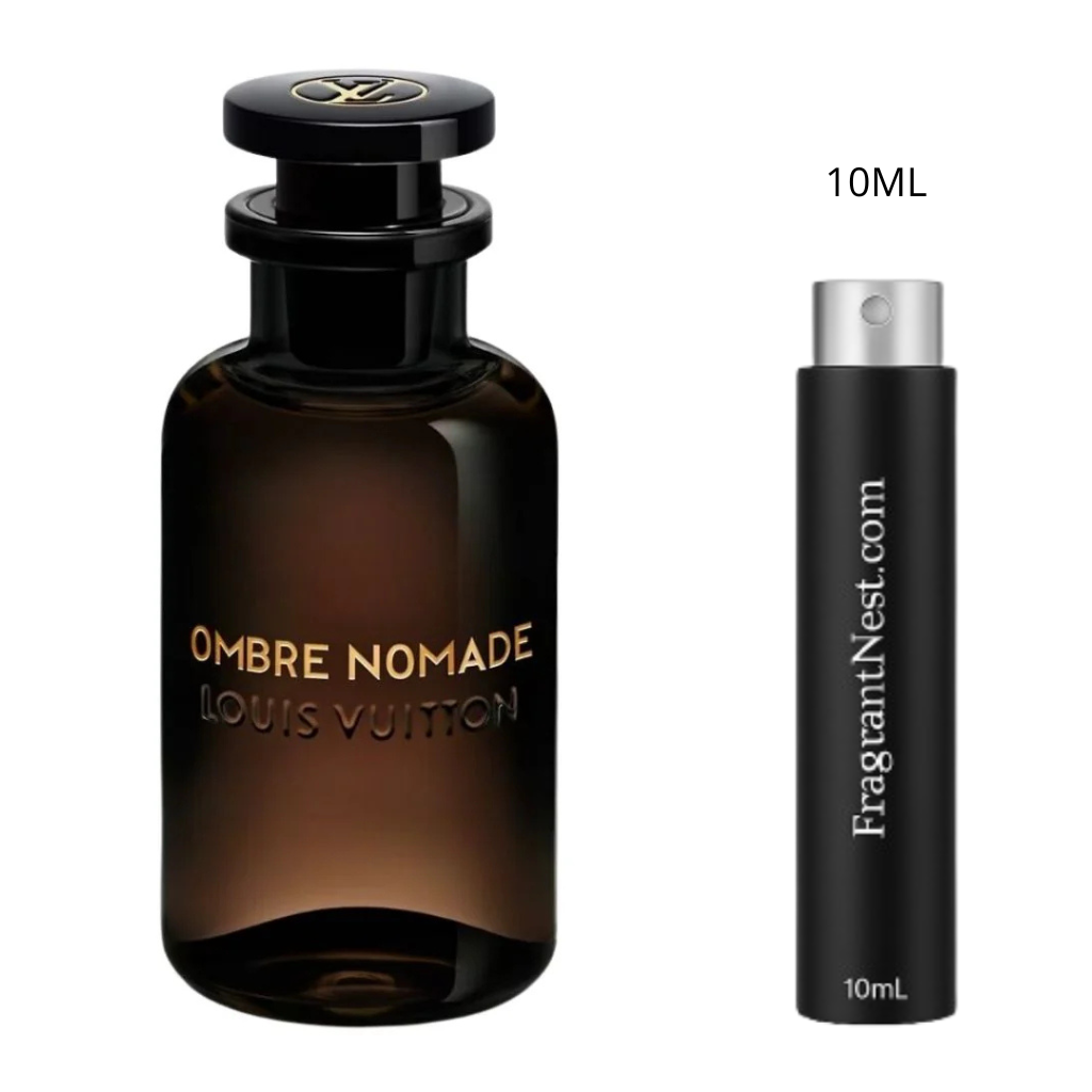 Louis Vuitton Ombre Nomade Eau De Parfum Travel Spray | Sample Fragrant Nest 10mL Glass Spray (150 Sprays)