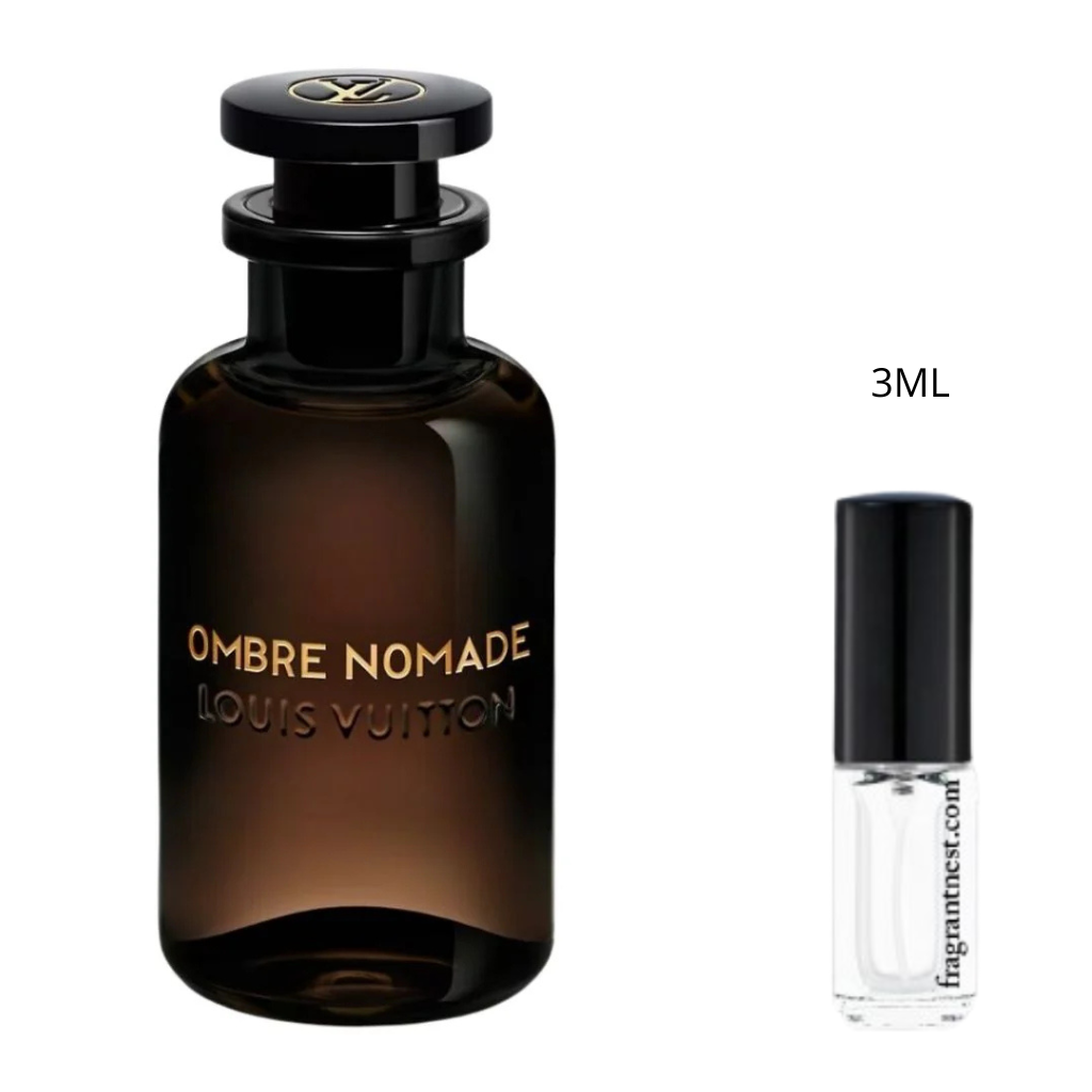Louis Vuitton Ombre Nomade Eau De Parfum Travel Spray | Sample Fragrant Nest 3mL Glass Spray (45 Sprays)