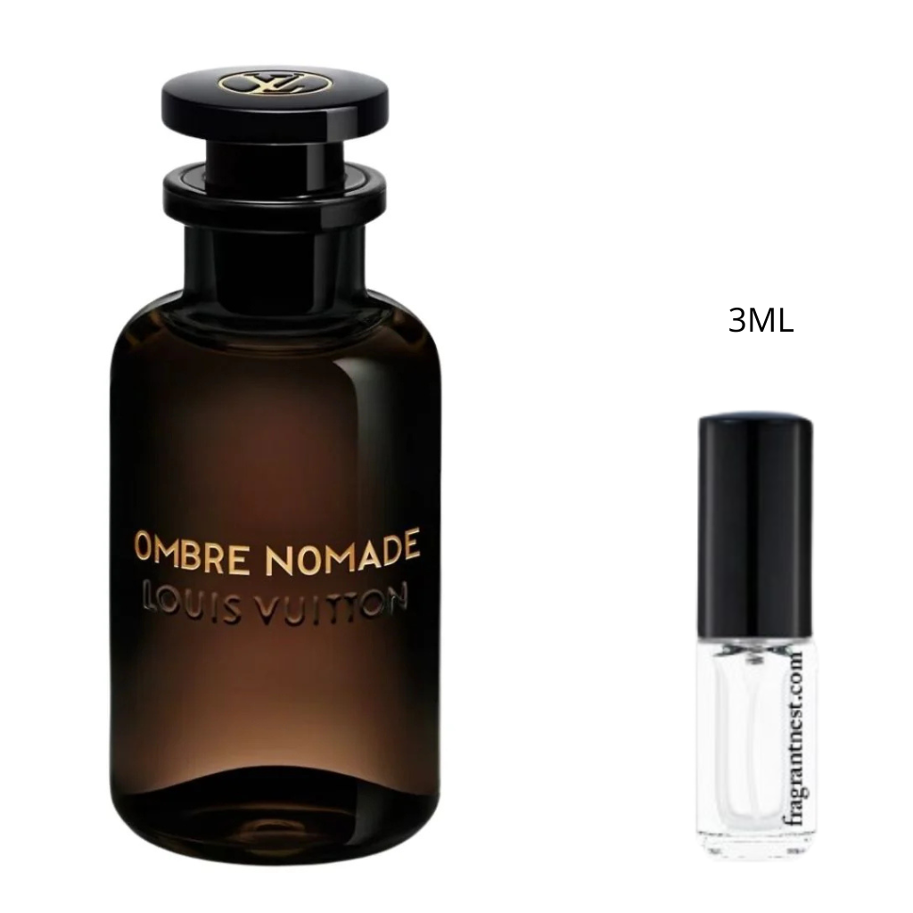Louis Vuitton Ombre Nomade Eau De Parfum Travel Spray | Sample Fragrant Nest 3mL Glass Spray (45 Sprays)