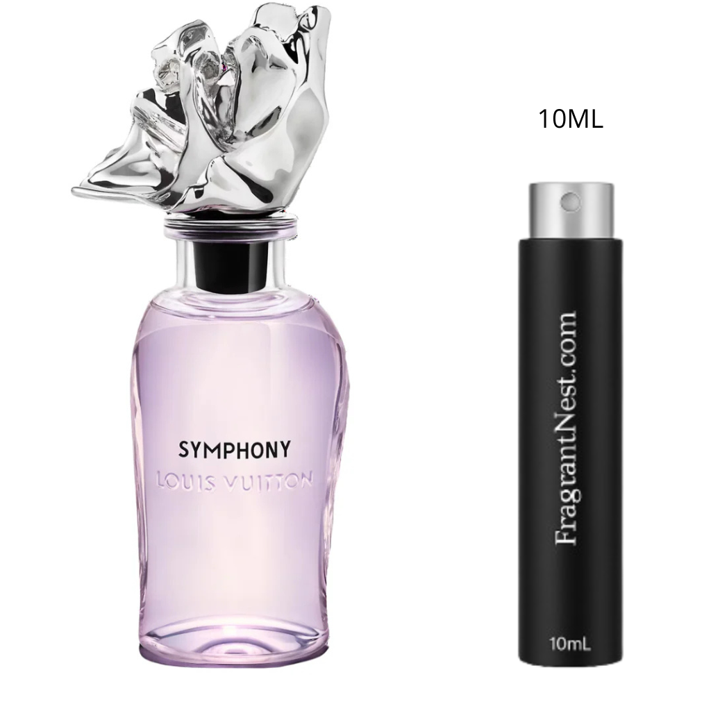 Louis Vuitton Symphony Extrait De Parfum Travel Spray | Sample Fragrant Nest 10mL Glass Spray (150 Sprays)