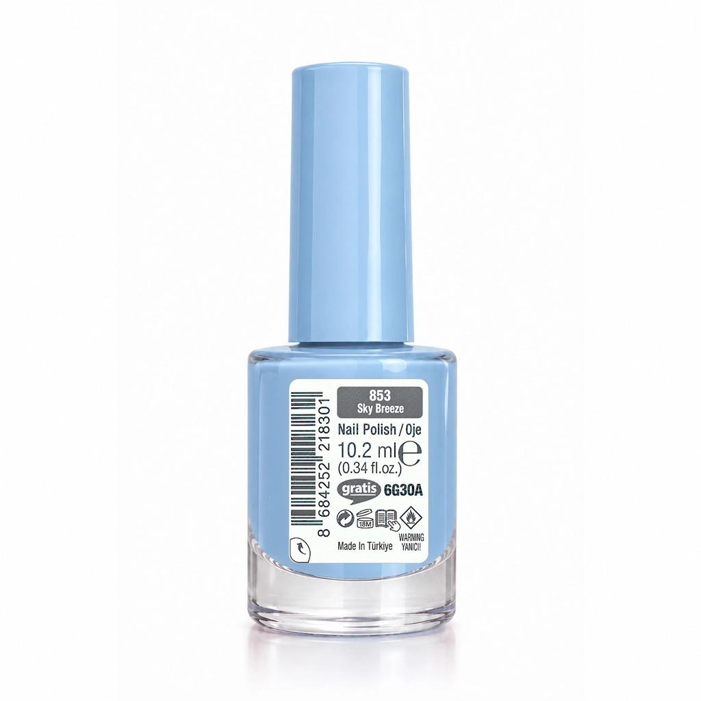 Beaulis Color Blast Nail Polish 853 Sky Breeze 12ml