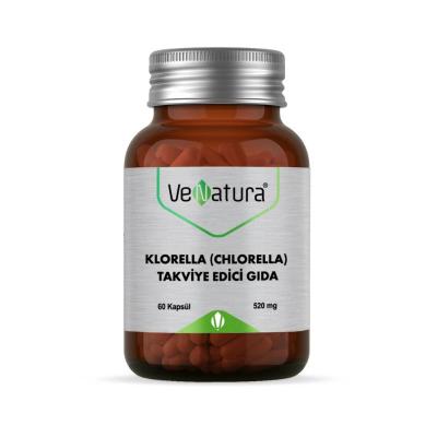 Complément alimentaire Venatura Chlorella - Détox aux algues naturelles et soutien diététique, 60 gélules