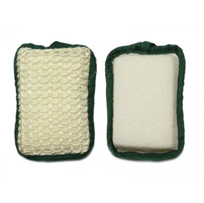 Esponja de ducha de sisal Nascita: exfoliante corporal natural para una piel suave: paño para eliminar células muertas y limpieza profunda