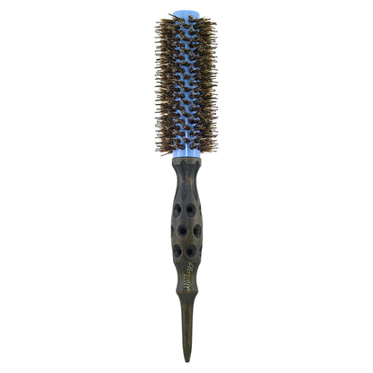Maxx Wood and Ceramic Round Hair Brush