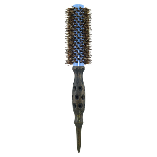 Maxx Wood and Ceramic Round Hair Brush