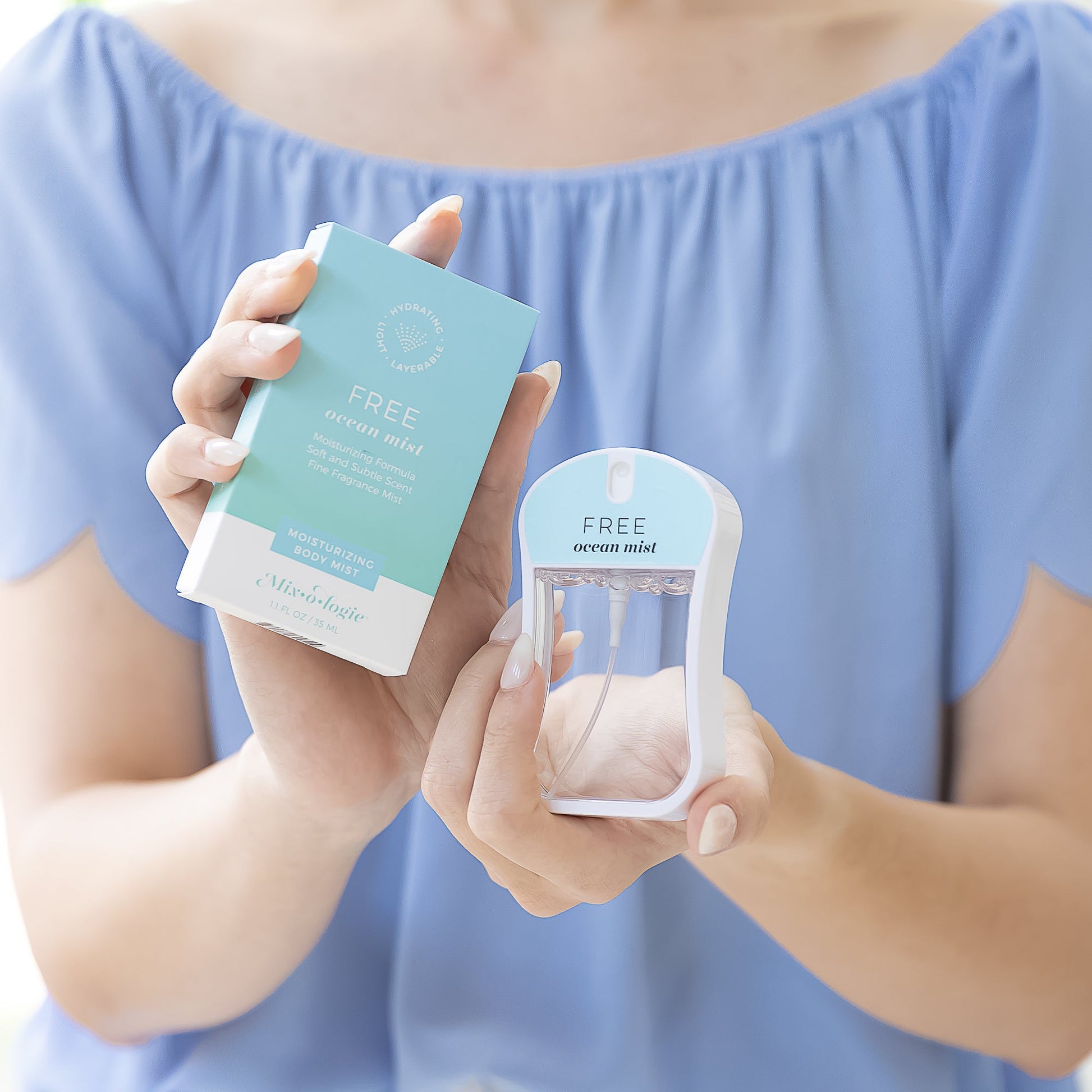 Free (ocean mist) | Moisturizing Body Mist Body Mist MIXOLOGIE