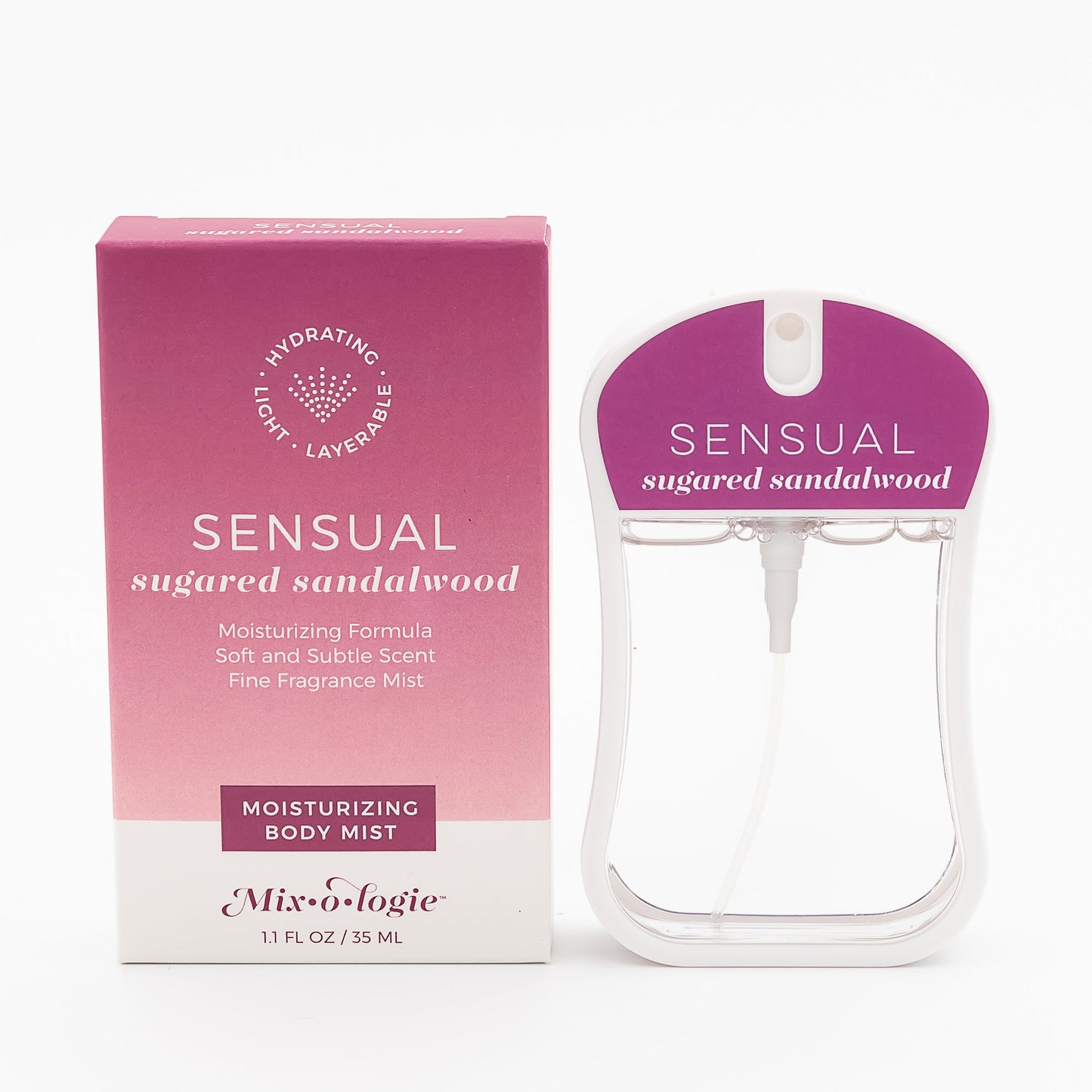 Sensual (sugared sandalwood) | Moisturizing Body Mist Body Mist MIXOLOGIE