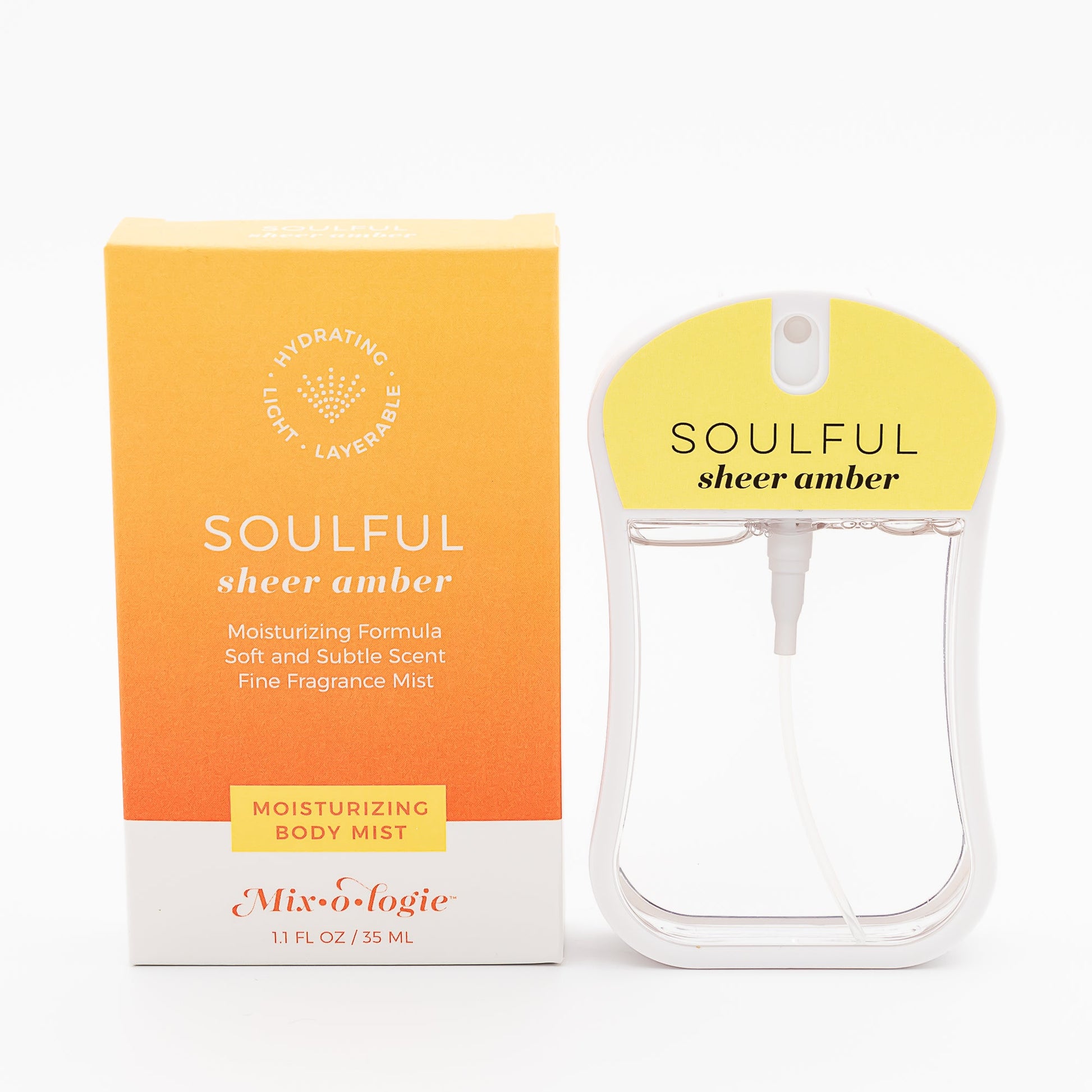 Soulful (sheer amber) | Moisturizing Body Mist Body Mist MIXOLOGIE