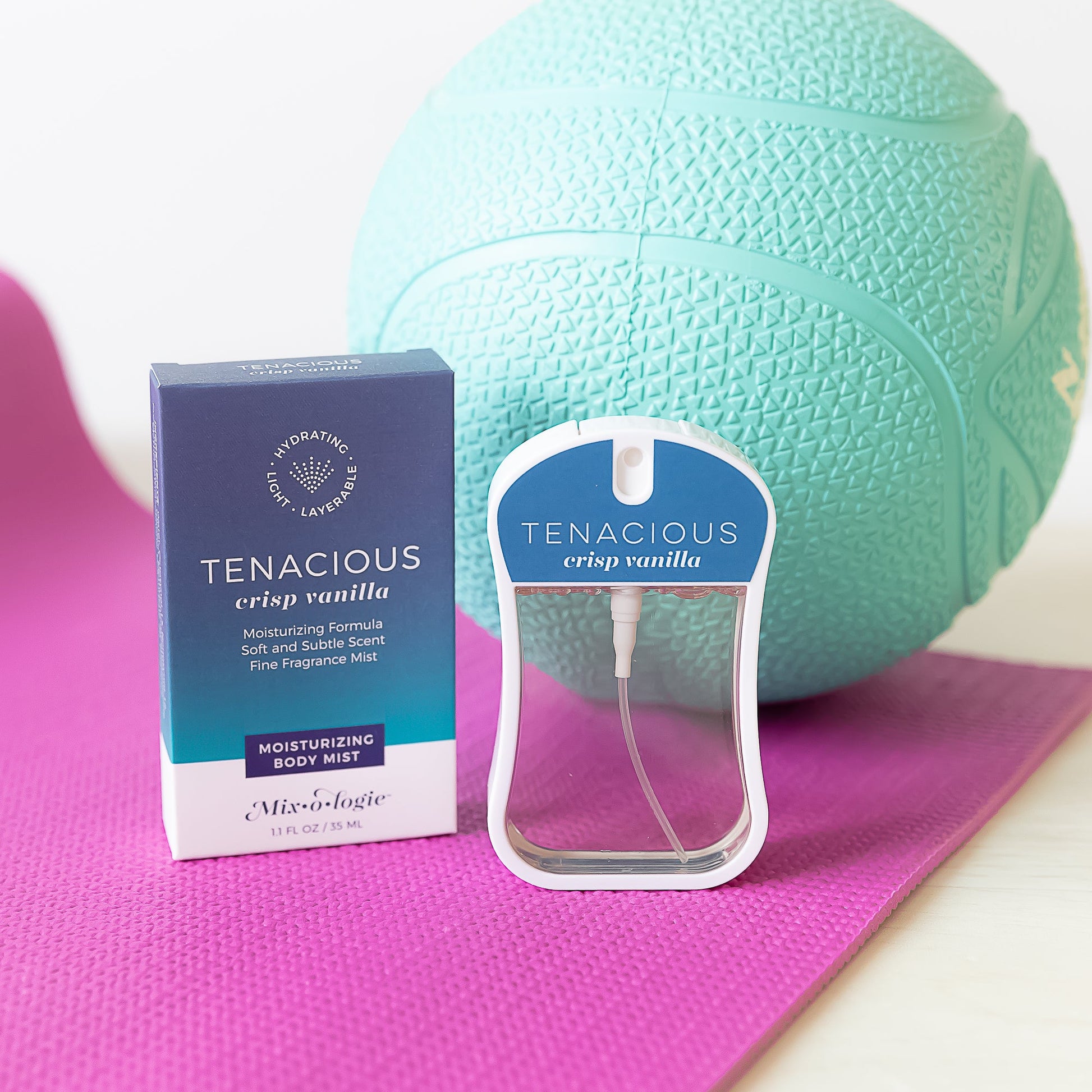 Tenacious (crisp vanilla) | Moisturizing Body Mist Body Mist MIXOLOGIE