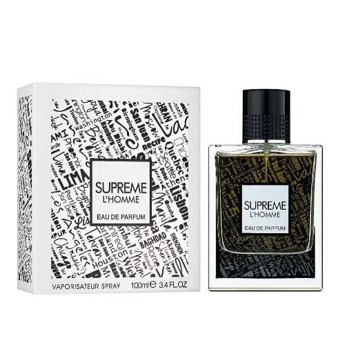 Fragrance World Supreme L’Homme Eau de Parfum — 3.4 oz