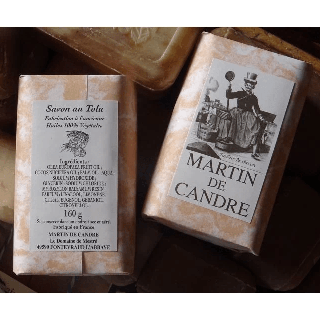 Martin de Candre Single Solid Soap Collection 100g - 250g Bar Soap Pasteur Pharmacy Tolu 160g