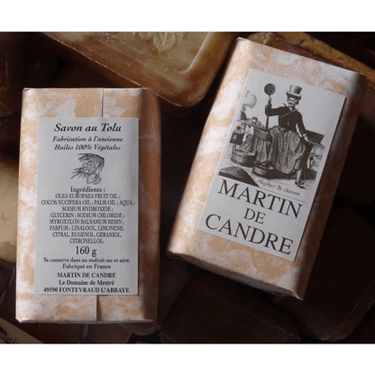 Martin de Candre Single Solid Soap Collection 100g - 250g Bar Soap Pasteur Pharmacy Tolu 160g
