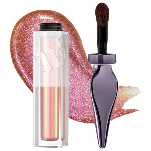 24/7 Glaze-On: Sombra de ojos líquida brillante - Larga duración, resistente a los pliegues, fácil aplicación para una mirada radiante