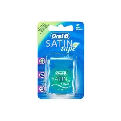 Seda dental con sabor a menta Oral-B Satin Tape para una limpieza interdental eficaz - 25 m