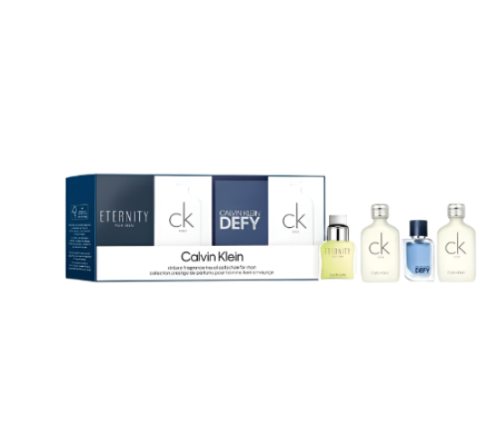 Calvin Klein 4 Piece Mini Gift Set for Men Men's Gift Sets Calvin Klein