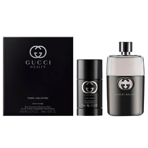 Gucci Guilty 2 Piece Gift Set Men's Gift Sets Gucci