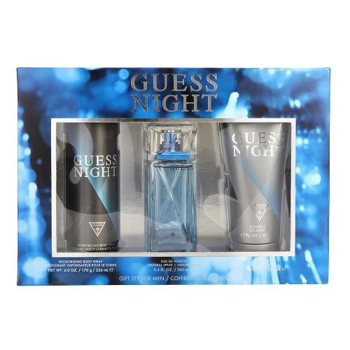 Guess Night 3 Piece Gift Set Men's Gift Sets Guess
