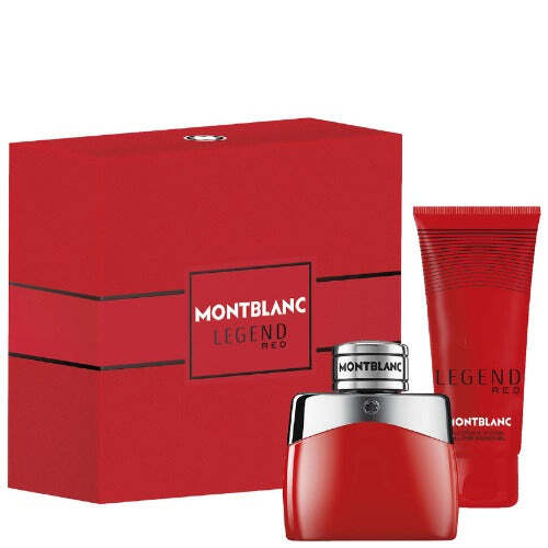 Mont Blanc Legend Red 2 Piece Gift Set Men's Gift Sets Mont Blanc