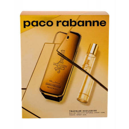 Paco Rabanne 1 Million 2 Piece Travel Gift Set Men's Gift Sets Paco Rabanne