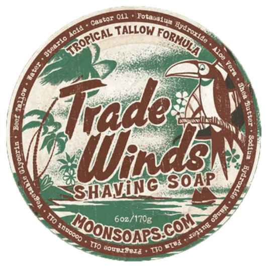 Moon Soaps Trade Winds Shave Soap 6 Oz Shave Soap Pasteur Pharmacy