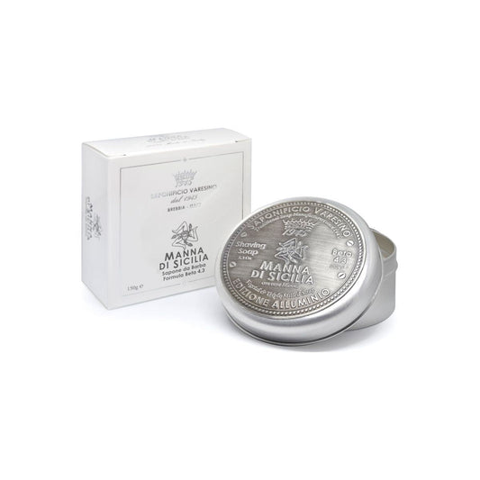 Saponificio Varesino Manna Di Sicilia Shaving Collection Shaving Set Pasteur Pharmacy 4.3 Beta Shaving Soap 150g
