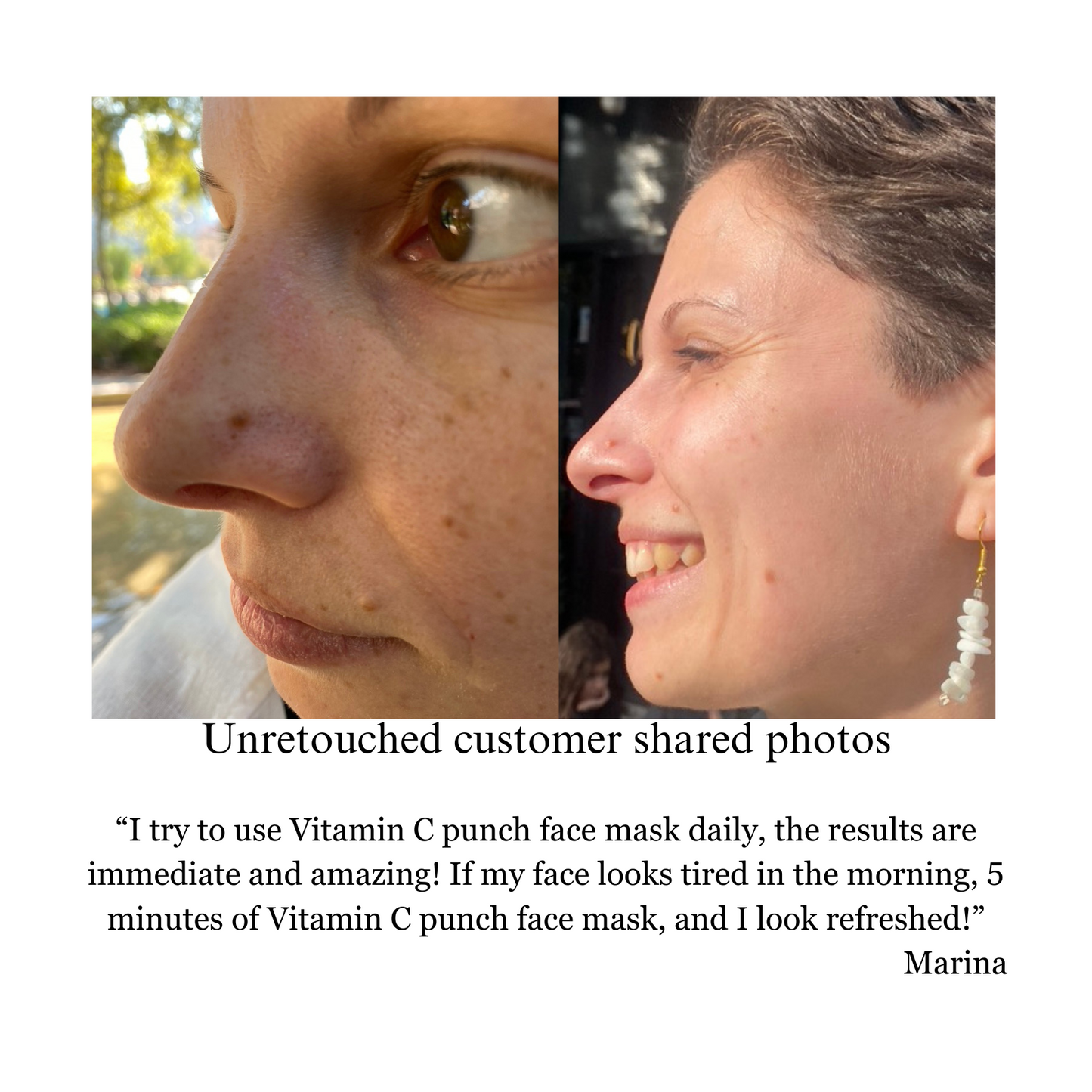 NILCEUTICA Vitamin C Punch, IMMEDIATE BRIGHTENING FACE MASK, pH balanced formula NILCEUTICA