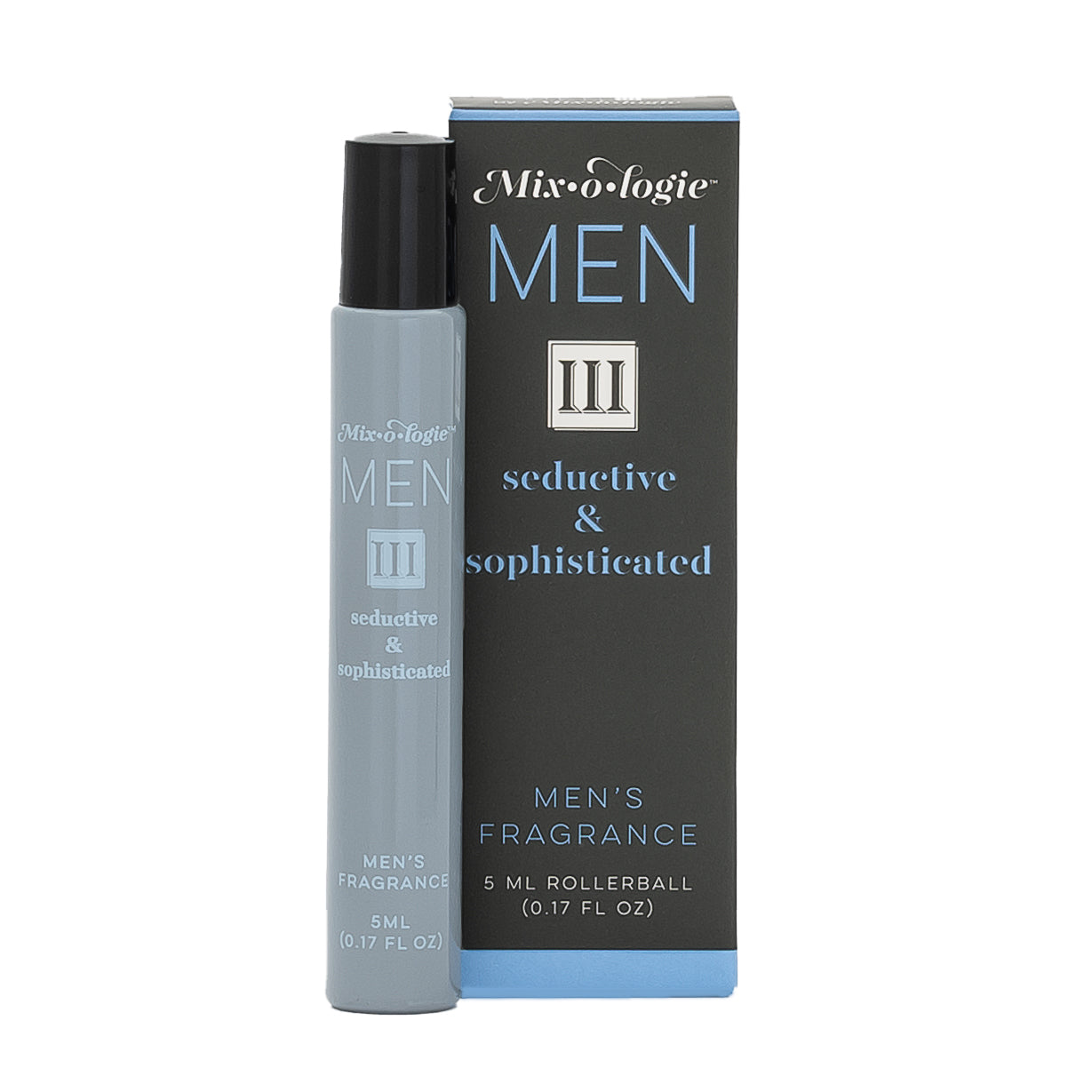 Men III (Seductive & Sophisticated) | Cologne Oil Rollerball Men's Single MIXOLOGIE