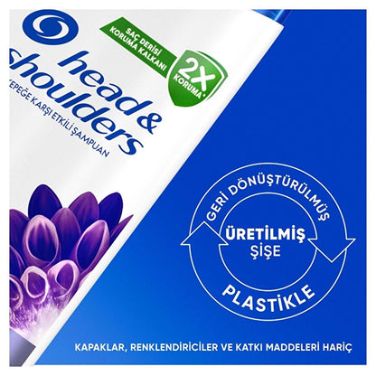 Champú anticaspa Head & Shoulders con beneficios hidratantes - Dermatológicamente probado, 11.16 fl oz