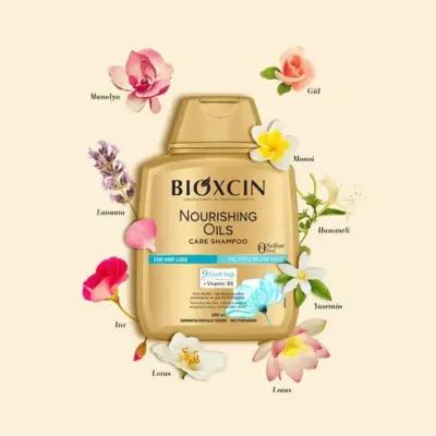 Champú Bioxcin de aceite de 9 flores - Fórmula nutritiva | 300 ml