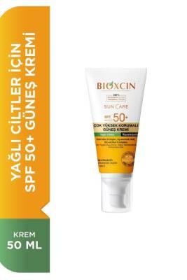 Protector solar Bioxcin para piel grasa FPS 50+ - Protección no grasa, antiedad y resistente al agua