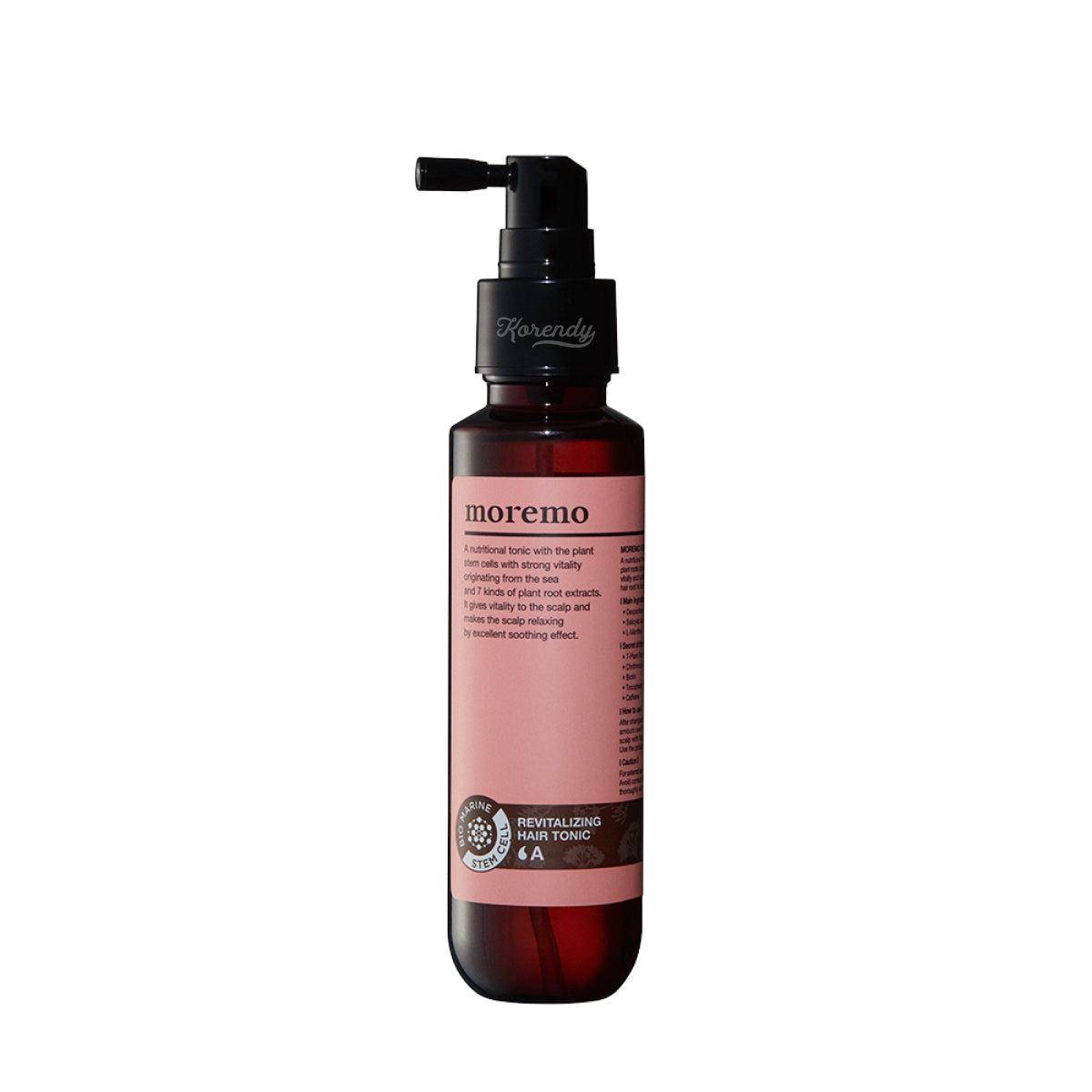 Moremo Tonique capillaire revitalisant soin fortifiant du cuir chevelu 115 ml