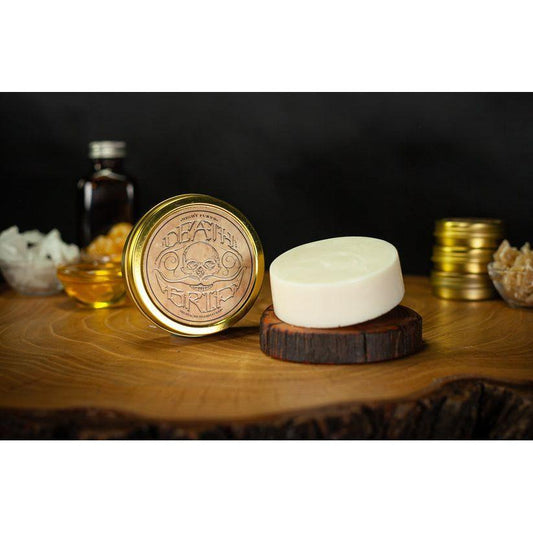 Death Grip Night Fury Mustache Wash Shampoo Bar 4 oz Mustache Wash Shampoo Bar Pasteur Pharmacy