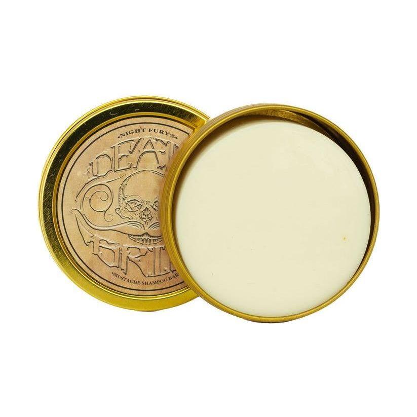 Death Grip Night Fury Mustache Wash Shampoo Bar 4 oz Mustache Wash Shampoo Bar Pasteur Pharmacy