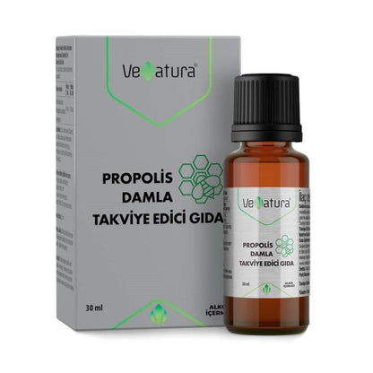 Gouttes de Propolis Venatura : Complément alimentaire liquide antioxydant et soutien immunitaire naturel pour adultes et enfants (30 ml)